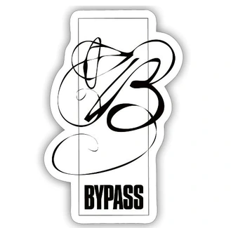 Bypass No.2 – Sticker Größe S, 10 × 10 cm